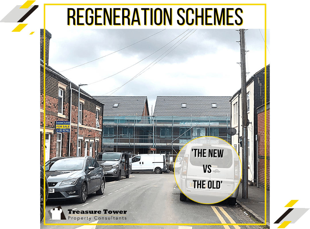 Regeneration schemes in Stoke on trent